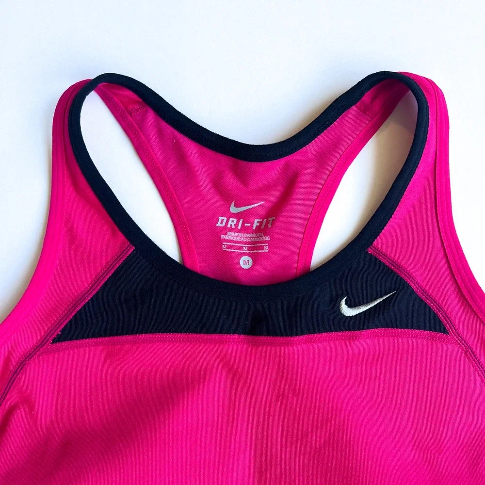 Nike Dri-Fit Pink Racerback Tank Top